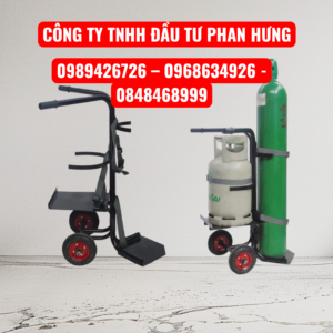 xe đẩy bình gió đá